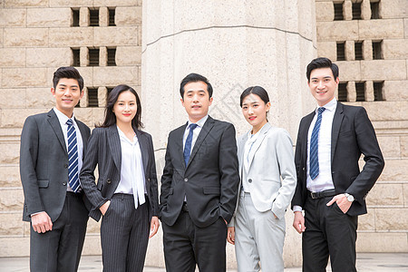 商务团队加油 激发精英力量的视觉动力